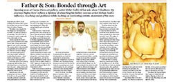 Father & Son: Bonded through Art