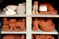 The ceramic studio