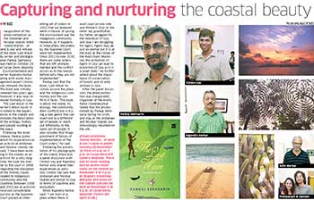 Capturing and nurturing the coastal beauty