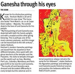 Ganesha through his eyes