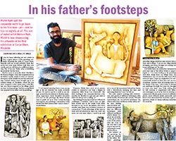 In his father’s footsteps