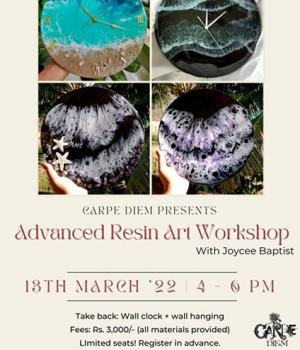 Advanced Resin Art Workshop