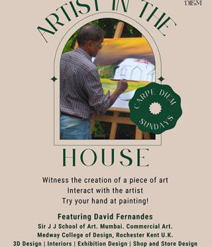 Artist in the house - David Fernandes
