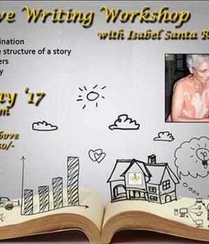 Creative Writing Workshop with Isabel Santa Rita Vas