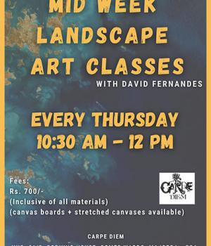 Mid Week Landscape Art Classes