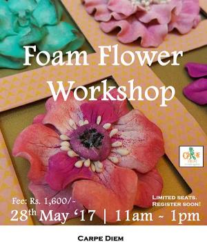 Foam Flower Workshop