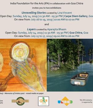 Unravelling Stories & Layers exhibitions