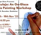 "Azulejo: On Glaze Tile Painting Workshop" with Ramdas Gadekar 16 - 18th Nov '23 4 - 6:30 pm