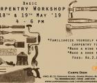 Basic Carpentry Workshop