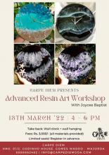 Advanced Resin Art Workshop