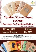 Chapbook Making Workshop with Jose Lourenco