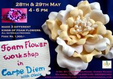 Foam Flower Workshop