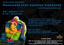 Homemade Clay Ganesha Workshop