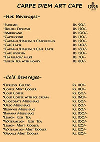 The Cafe Carpe Diem Goa